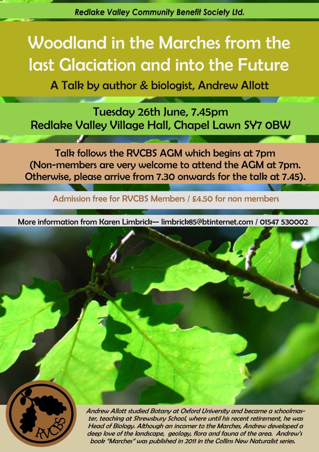 RVCBS AGM notice 2018